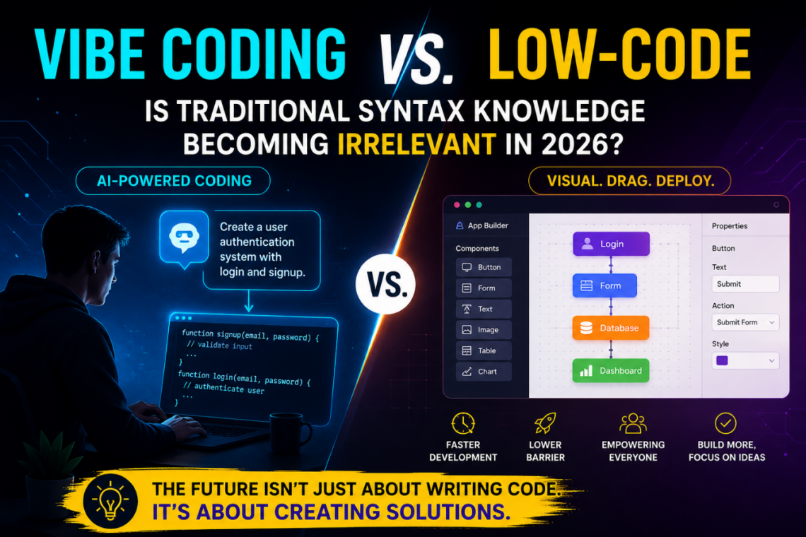Vibe Coding vs. Low Code