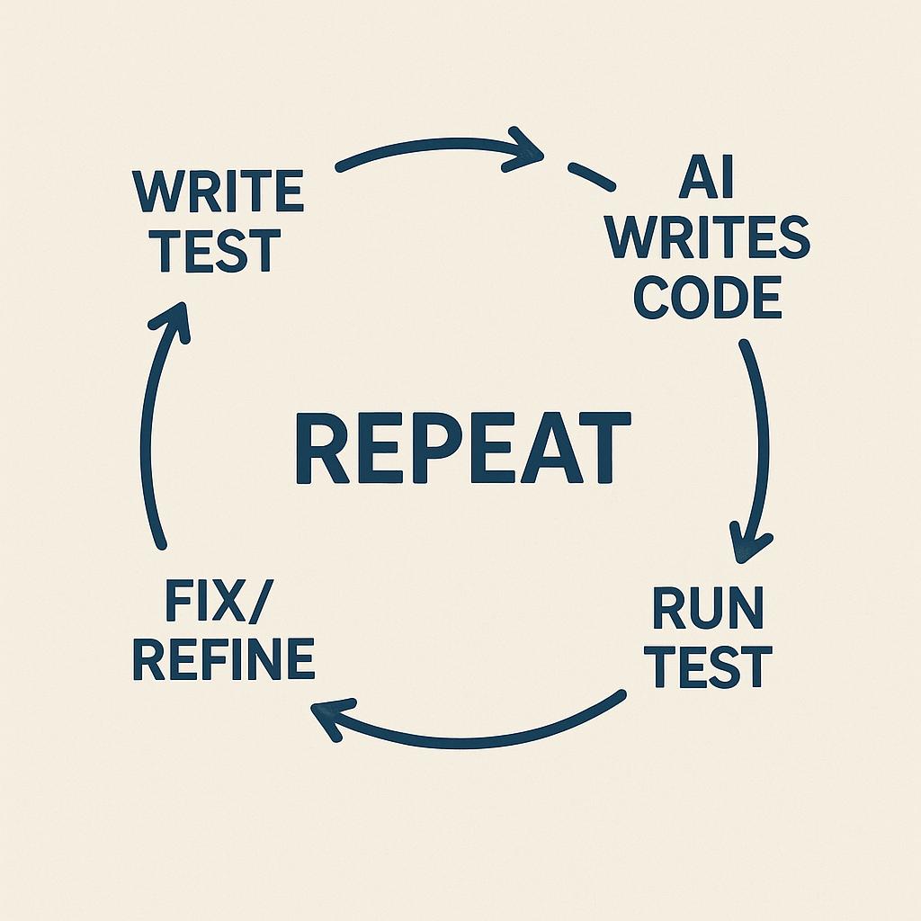 Idea → PRD → Build → Refine → Repeat loop